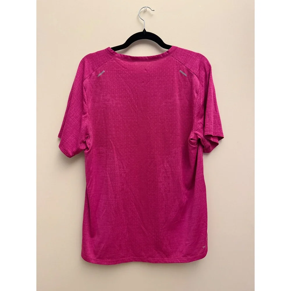 Nike Running Dri-FIT ADV Pink Short Sleeve Training Shirt CZ9046-614 Womens L